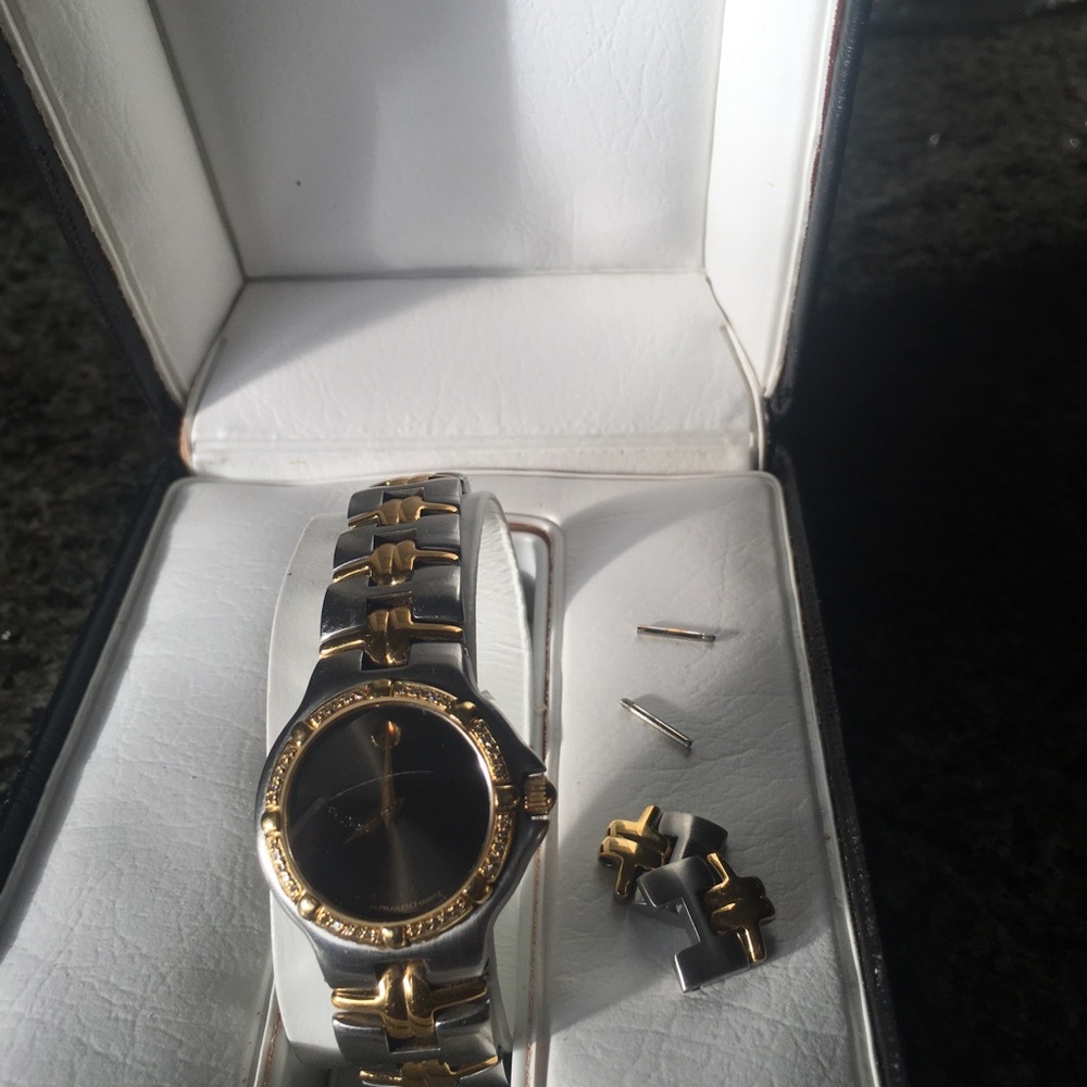Movado Museum Watch with Diamonds